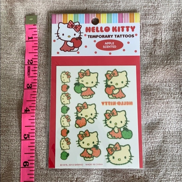 Sanrio Other Hello Kitty Temporary Tattoos Poshmark